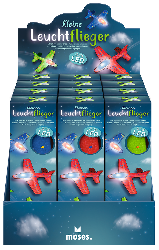 Moses - Kleine Leuchtflieger mit LED Bild 2