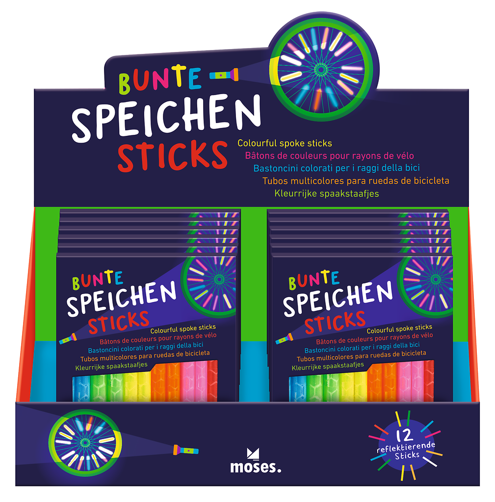 Moses - Bunte Speichensticks Bild 3