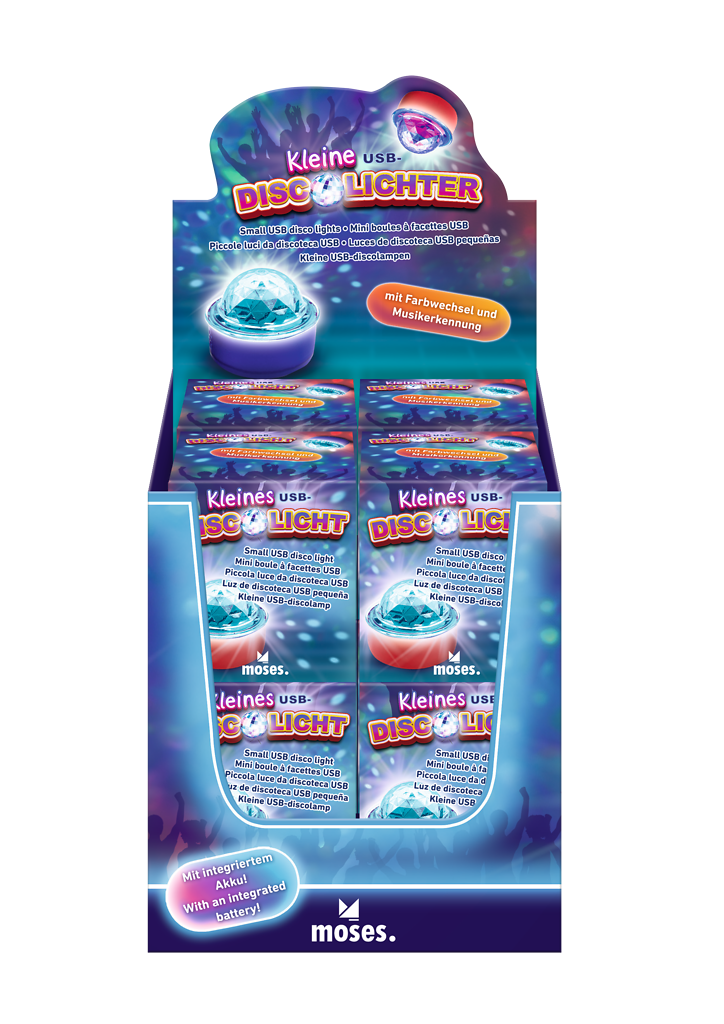 Moses - Kleines USB-Discolicht Bild 5