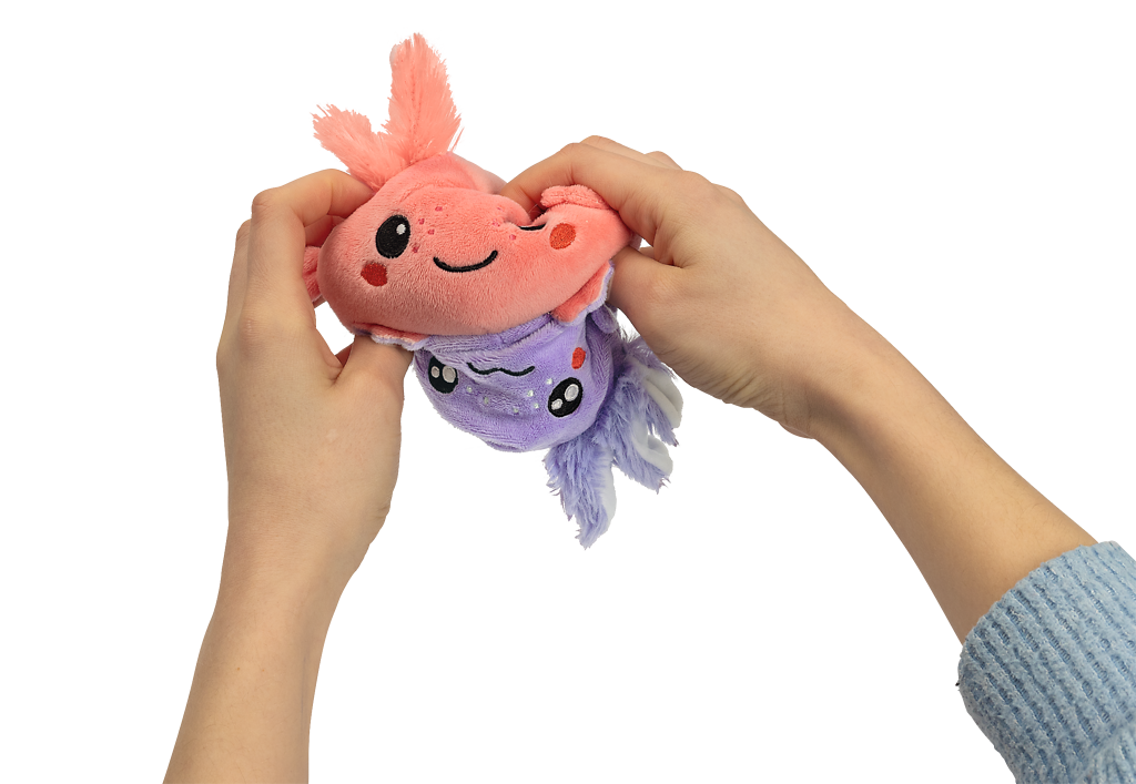 Moses - Flauschige Wende-Axolotl Bild 2