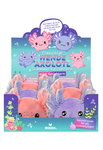Moses - Flauschige Wende-Axolotl Bild 3