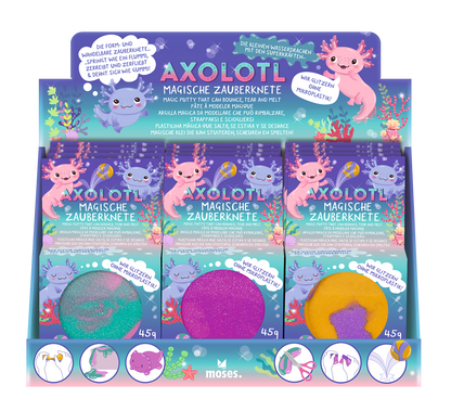 Moses - Magische Axolotl-Zauberknete Bild 1