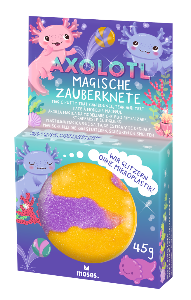 Moses - Magische Axolotl-Zauberknete Bild 2
