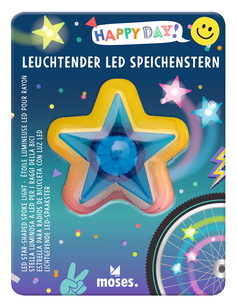 Moses - Happy Day Leuchtende Speichensterne LED Bild 3