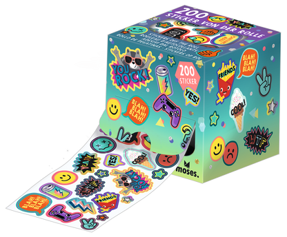 Moses - Happy Day Sticker von der Rolle Bild 3