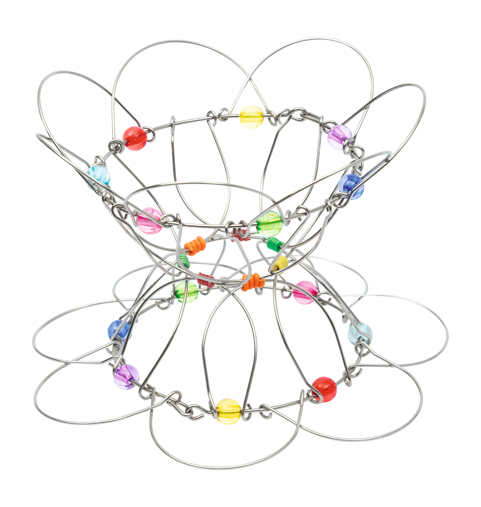 Moses - Mandala Blume aus Draht Bild 2