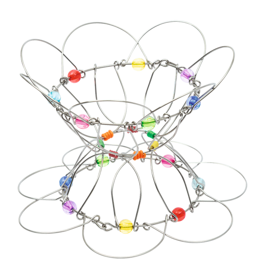 Moses - Mandala Blume aus Draht Bild 2