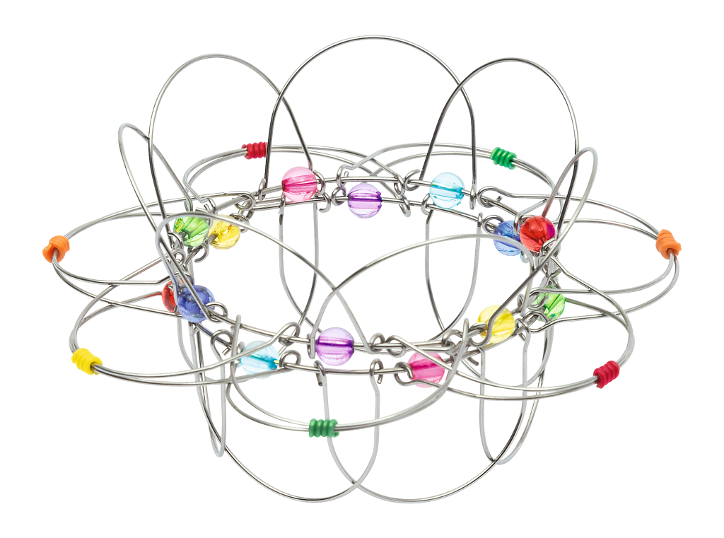 Moses - Mandala Blume aus Draht Bild 3