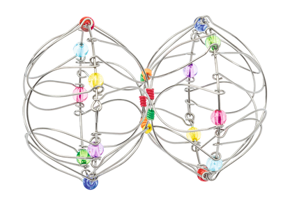 Moses - Mandala Blume aus Draht Bild 4