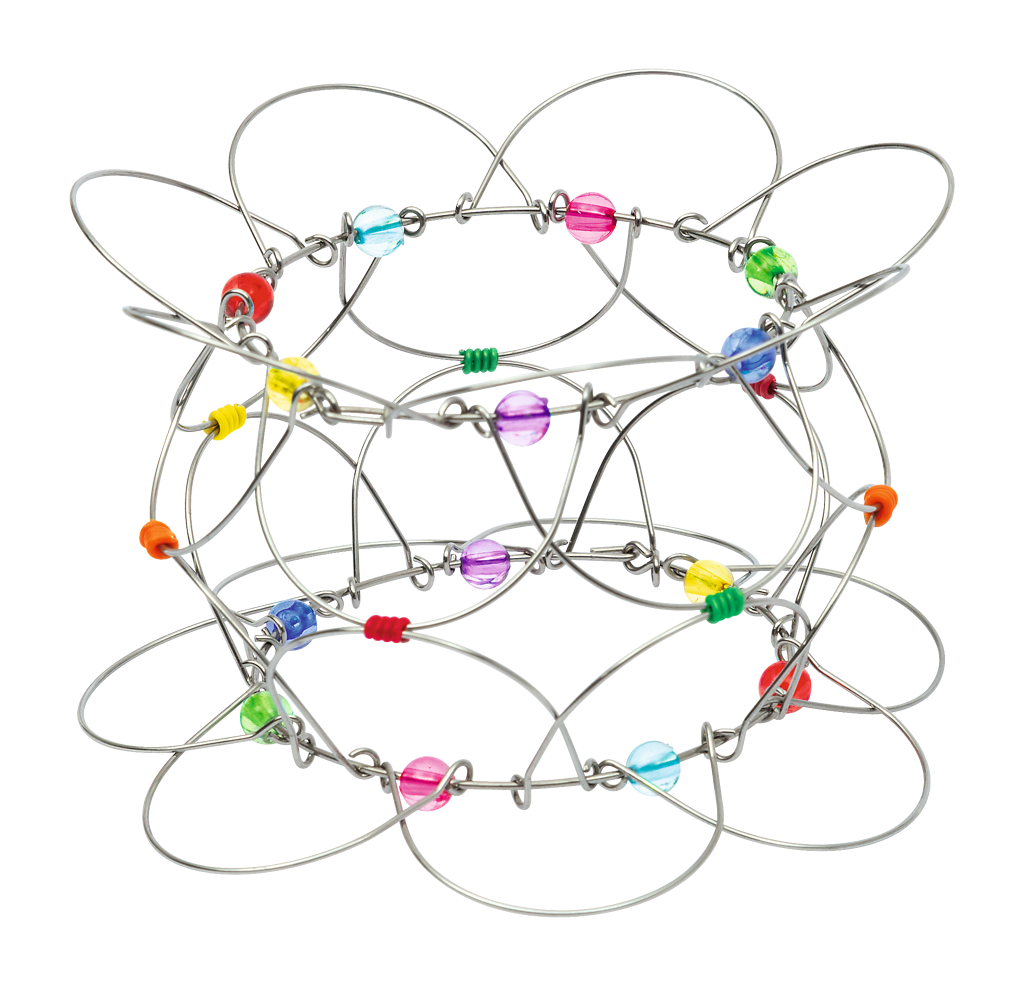 Moses - Mandala Blume aus Draht Bild 5