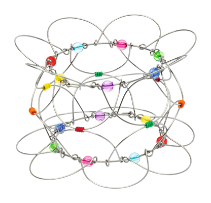 Moses - Mandala Blume aus Draht Bild 5