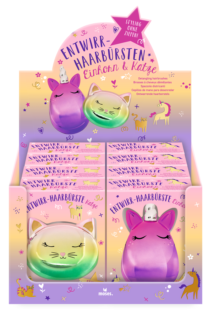 Moses - Entwirr-Haarbürste Katze Bild 1