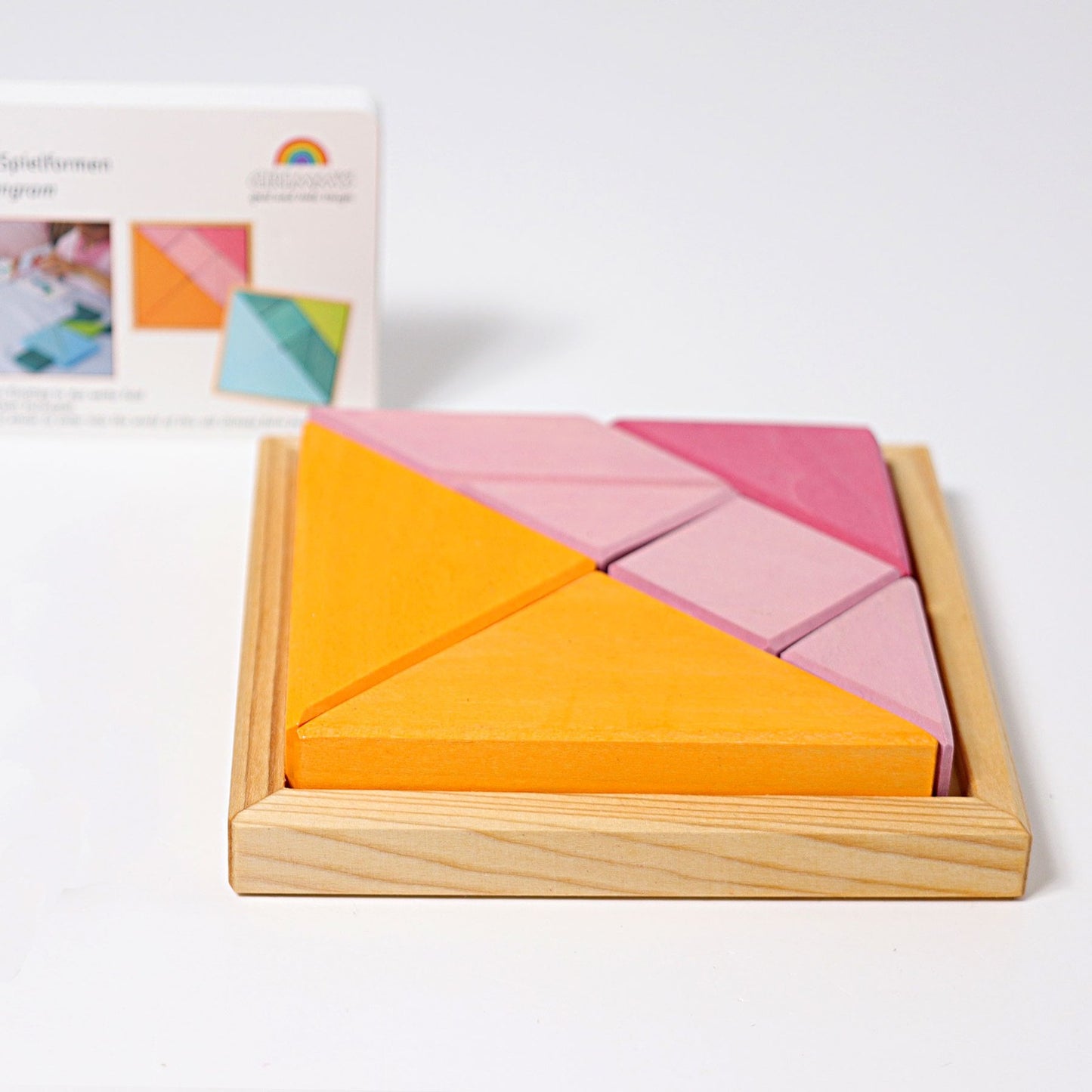 Grimm`s - Tangram Rosa-Orange - 43312_Tangram_orange