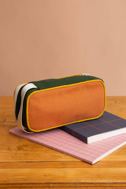 Hindbag - Federmäppchen Max Tricolore Elektrisch Blau