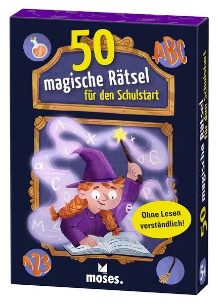 Moses - 50 magische Rätsel für den Schulstart