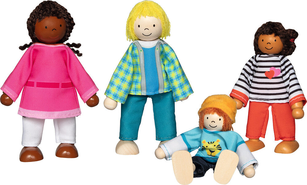 Goki - Biegepuppen Interkulturelle Familie Bild 1