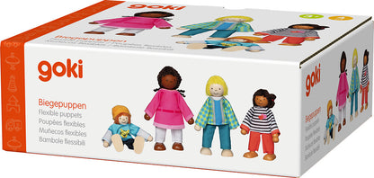 Goki - Biegepuppen Interkulturelle Familie Bild 2