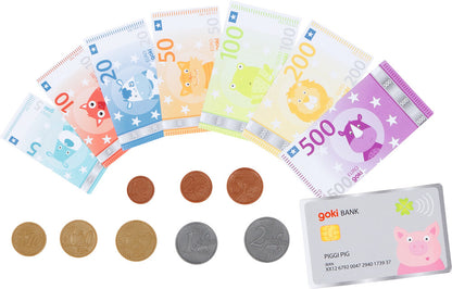 Goki - Spielgeld Tierische Taler, inkl. Kreditkarte Bild 1