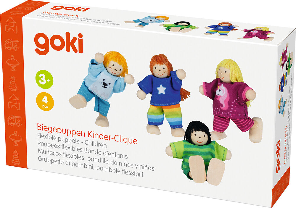 Goki - Biegepuppen Kinder-Clique Bild 2