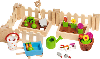 Goki - Accessoires Mein kleiner Garten, für die Puppenhäuser Bild 1