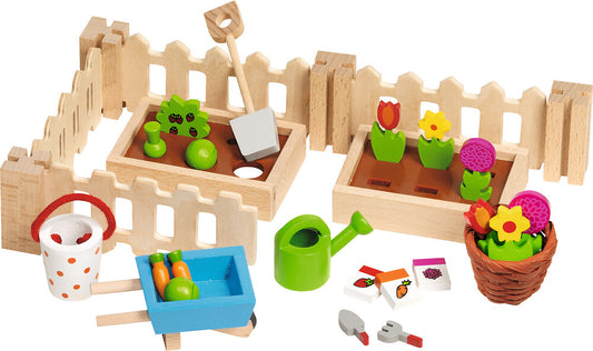 Goki - Accessoires Mein kleiner Garten, für die Puppenhäuser Bild 1
