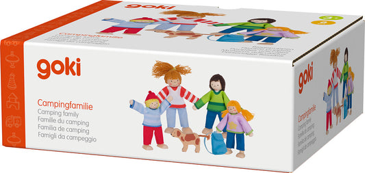 Goki - Biegepuppen Camping-Familie Bild 2