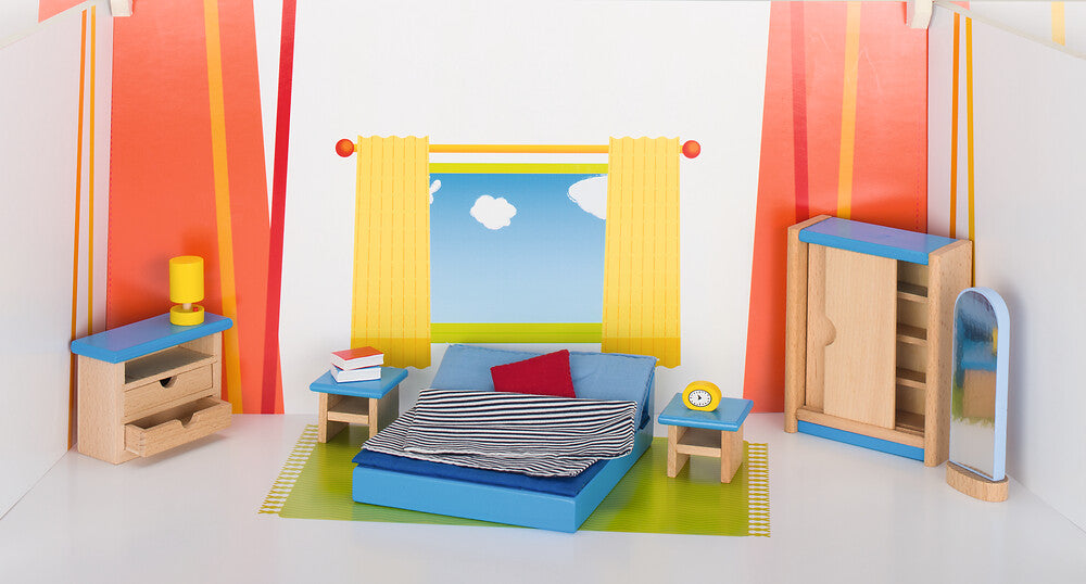 Goki - Puppenmöbel Schlafzimmer Bild 1