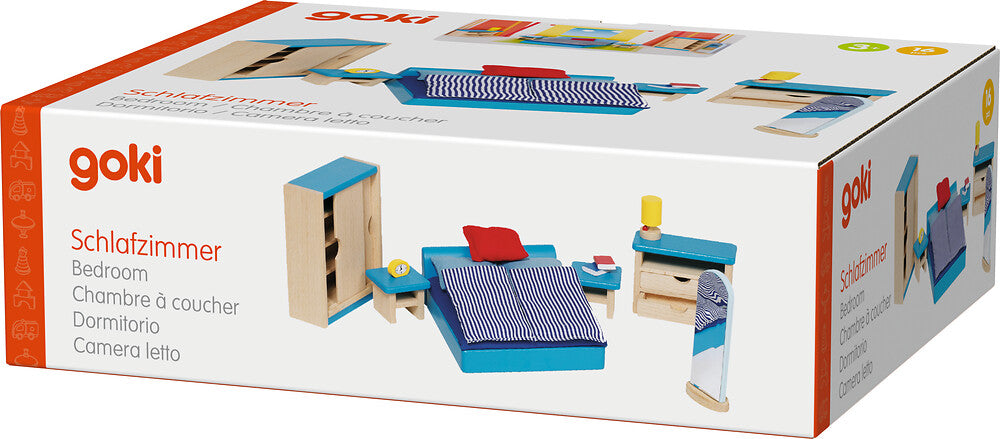 Goki - Puppenmöbel Schlafzimmer Bild 3