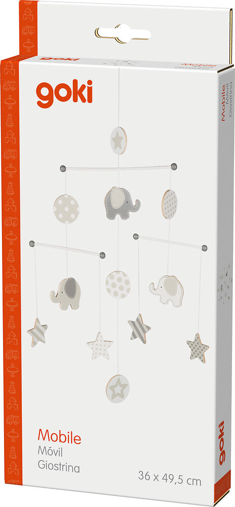 Goki - Mobile Elefant und Sterne Bild 2