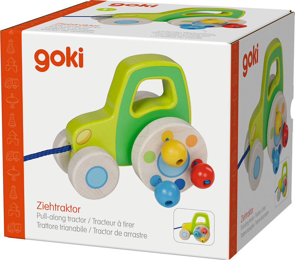 Goki - Ziehfahrzeug Traktor Bild 3