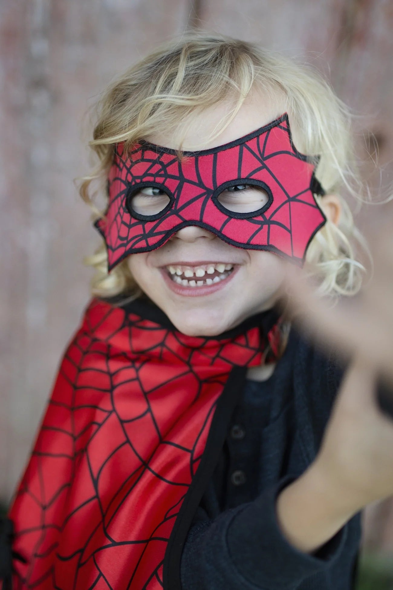 Wendelbares Cape Spider/Bat von Great Pretenders mit Spinnen- und Fledermaus-Design in Größe 92/104