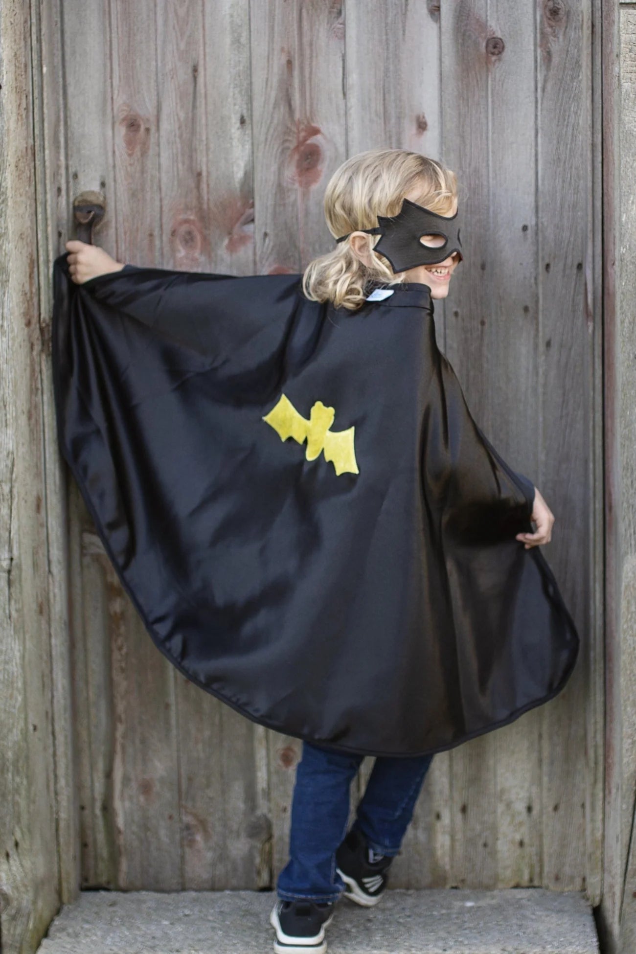 Wendelbares Cape Spider/Bat von Great Pretenders mit Spinnen- und Fledermaus-Design in Größe 92/104
