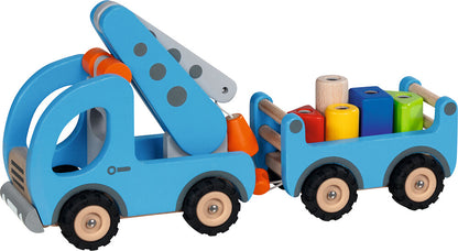 Goki - Kranwagen mit Anhänger Bild 1