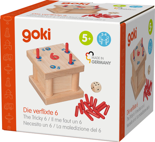 Goki - Steckspiel Die verflixte 6 Bild 2