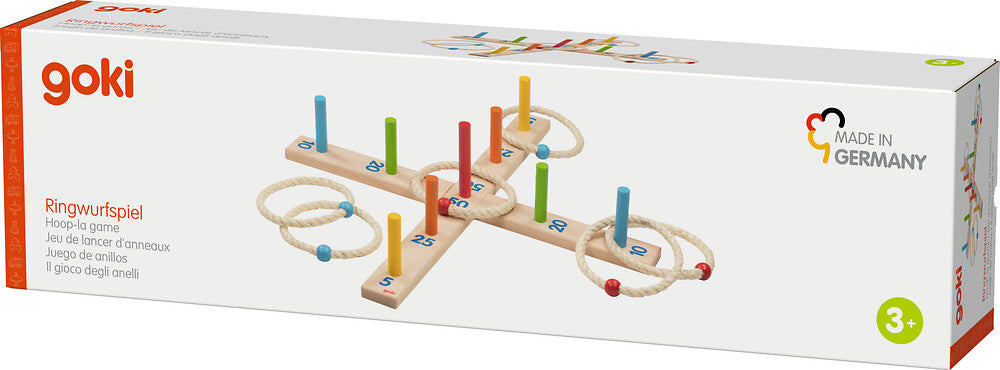 Goki - Ringwurfspiel mit 6 Sisalringen Bild 2