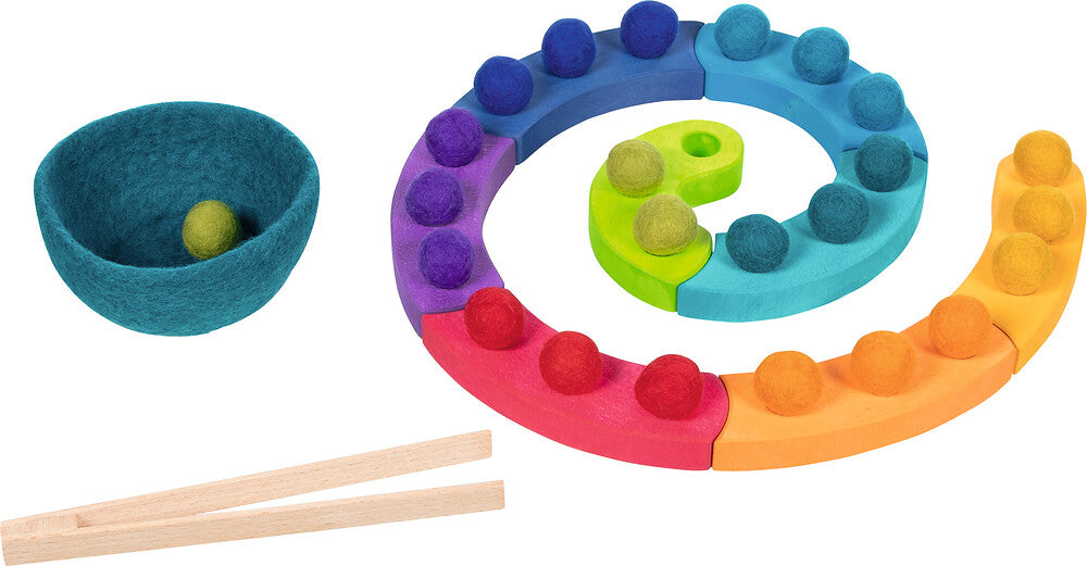 Goki - Farbsortierspiel und Adventsspirale Bild 2