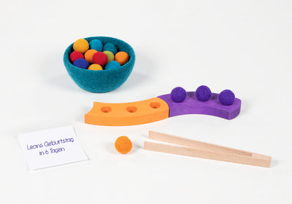 Goki - Farbsortierspiel und Adventsspirale Bild 3