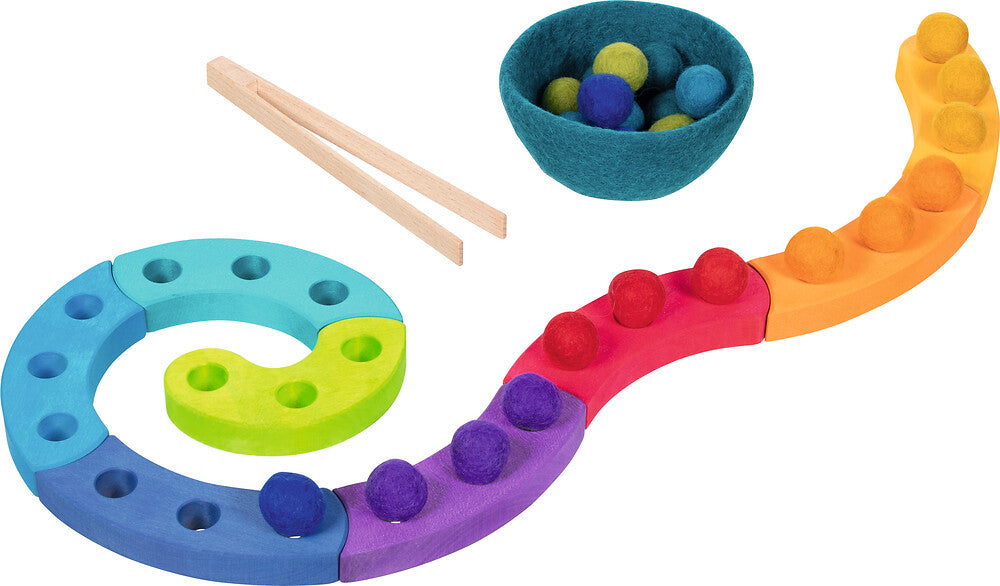 Goki - Farbsortierspiel und Adventsspirale Bild 6