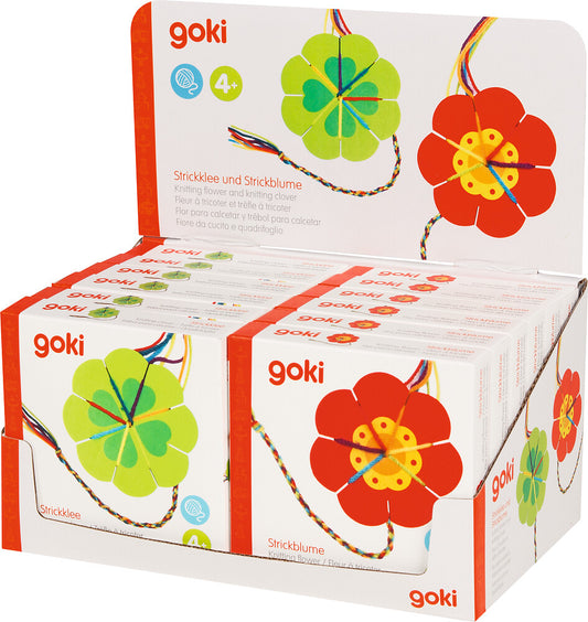 Goki - Strickblume, Strickklee Bild 5