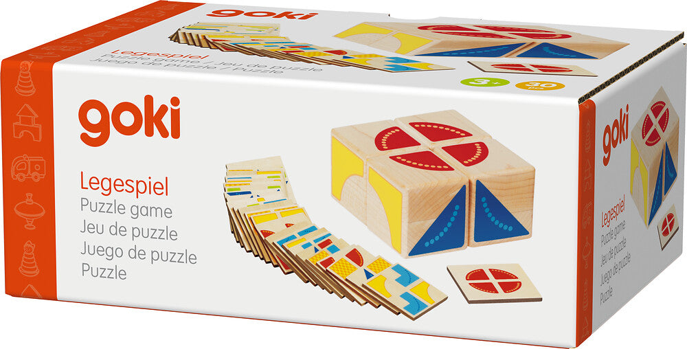 Goki - Legespiel Kubus Bild 2