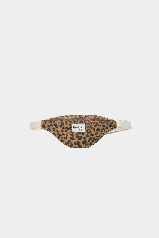 Hindbag - Kinder-Gürteltasche Augustin Leopard Zimt