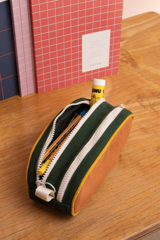 Hindbag - Federmappe Malo Tricolore Elektrisch Blau