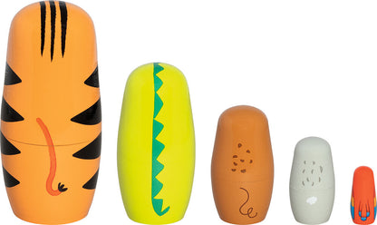 Goki - Matroschka Puppen, Tiger Tavi und seine Freunde Bild 3