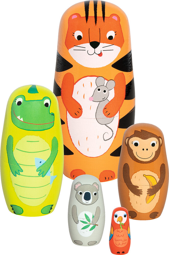 Goki - Matroschka Puppen, Tiger Tavi und seine Freunde Bild 4