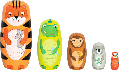 Goki - Matroschka Puppen, Tiger Tavi und seine Freunde Bild 5