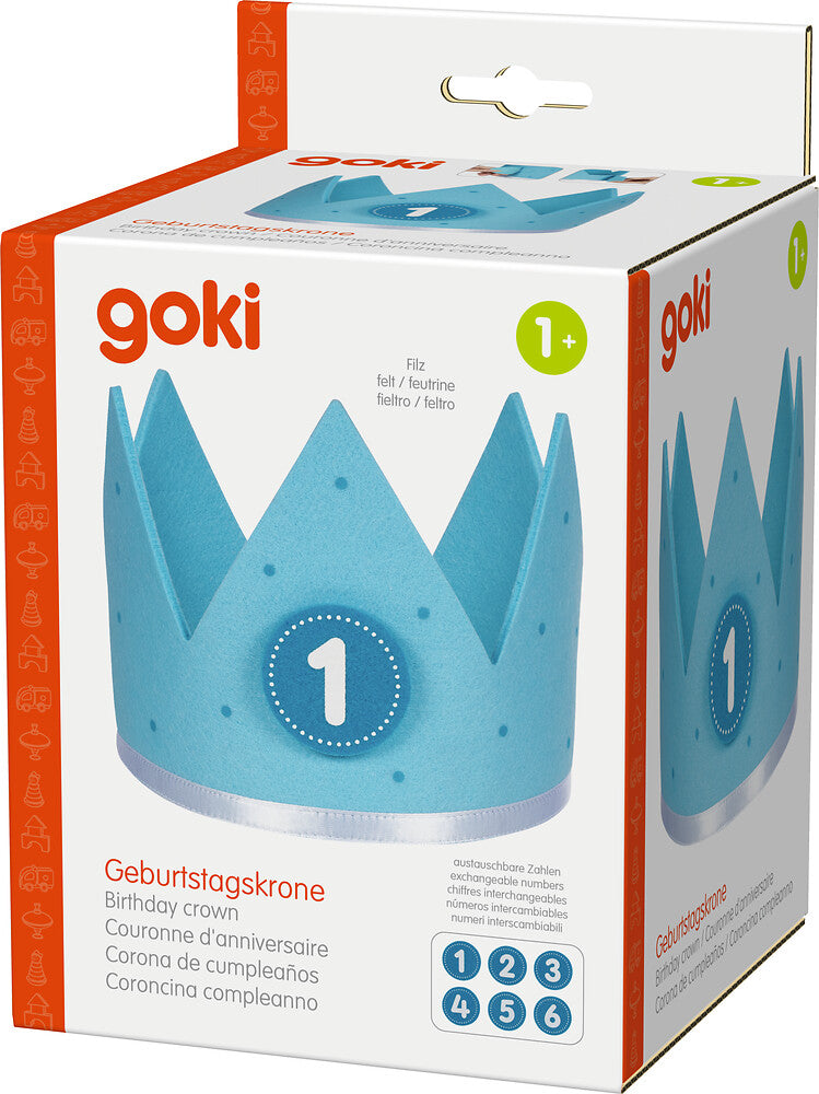 Goki - Geburtstagskrone blau Bild 6