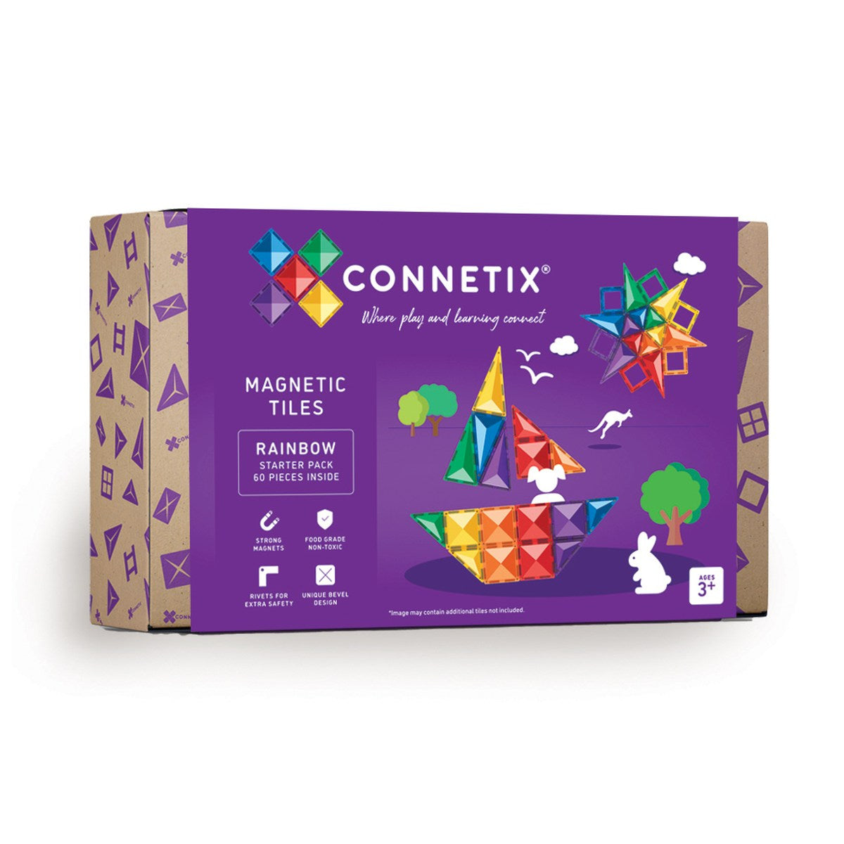 Connetix - Rainbow Starter Pack 60