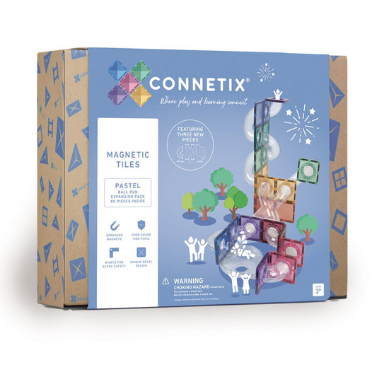 Connetix - Pastel Ball Run Expansion Pack 80 pc
