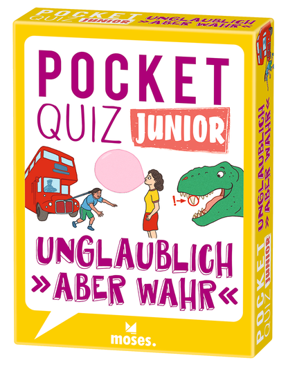Moses - Pocket Quiz junior Unglaublich, aber wahr Bild 1