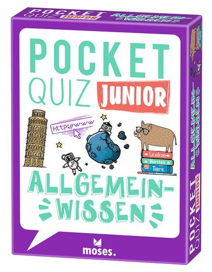 Moses - Pocket Quiz junior Allgemeinwissen Bild 1